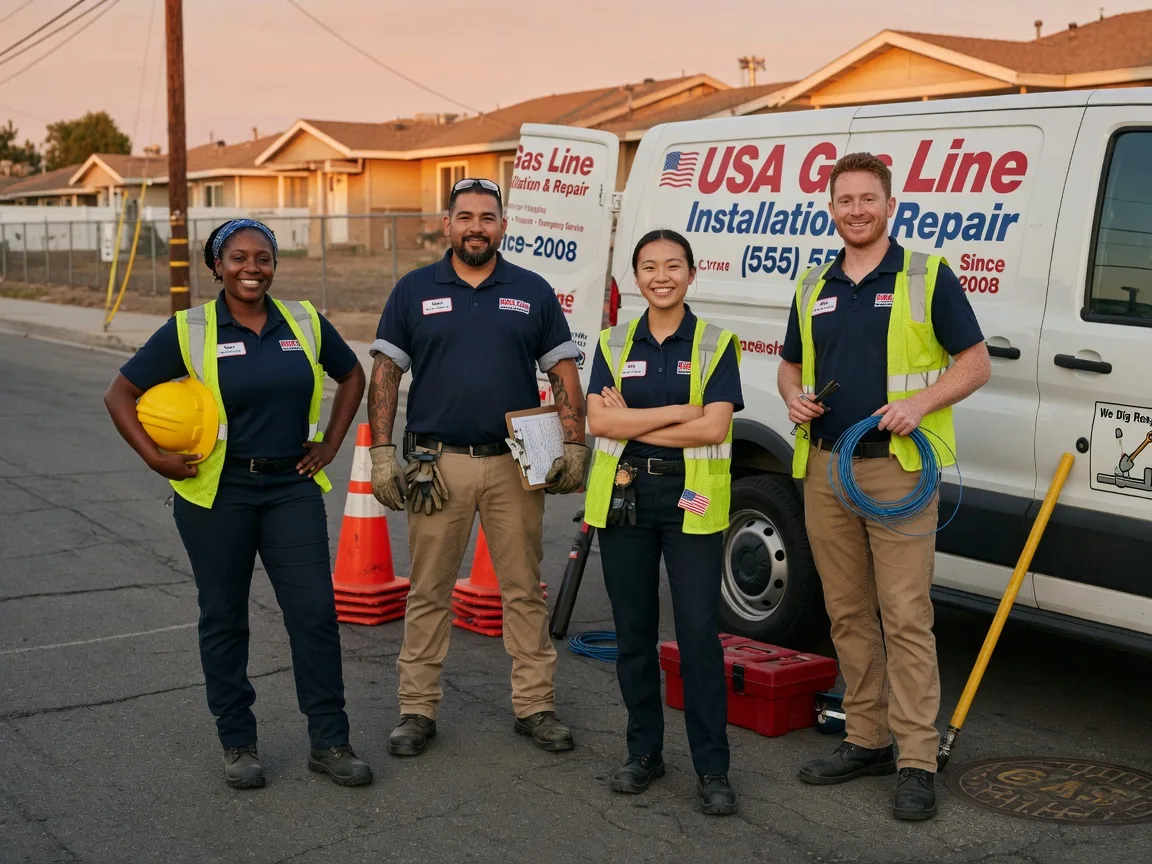 Gas Line Installation company in Solana Beach, CA